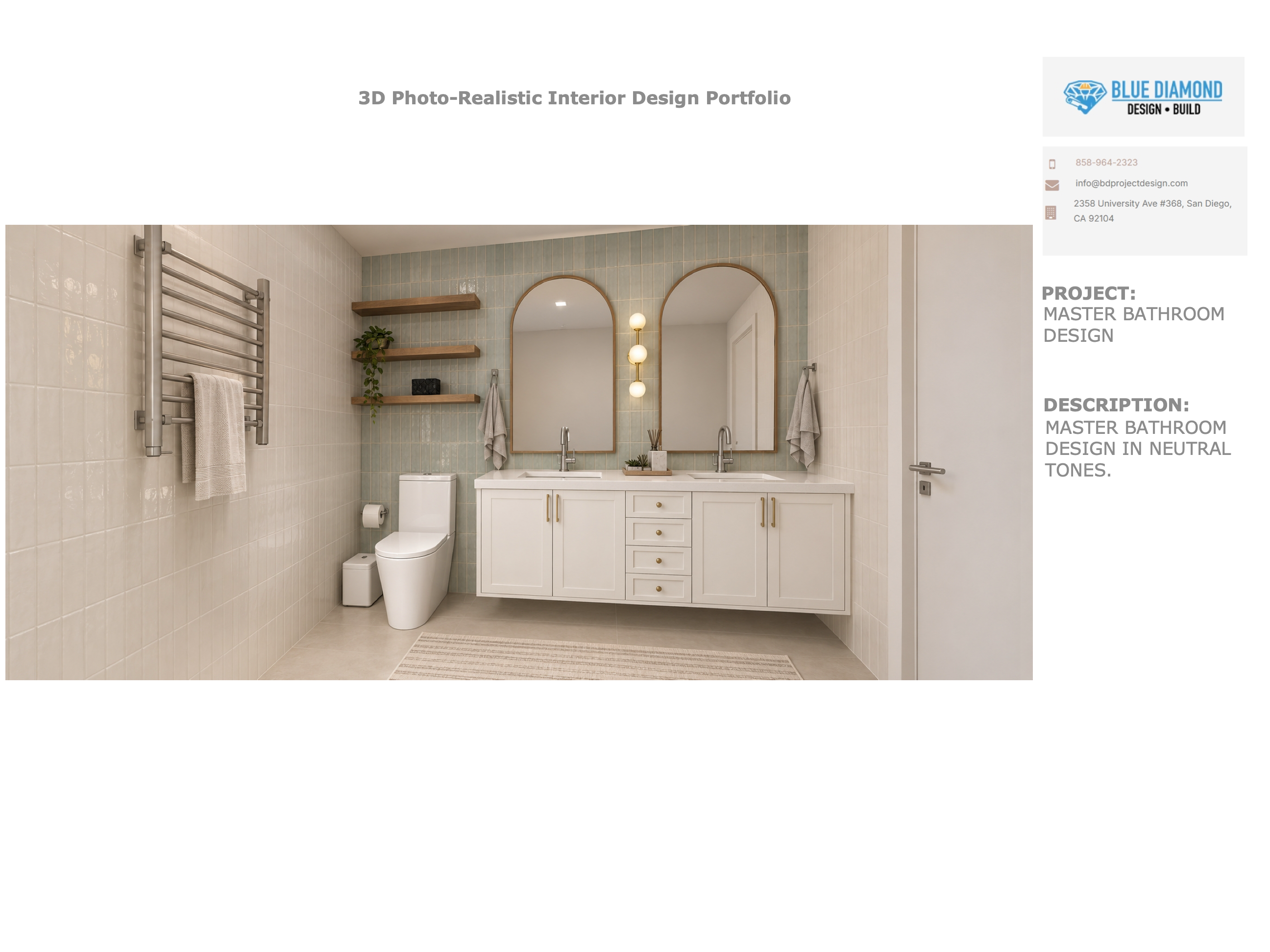 Master Bathroom Vanity