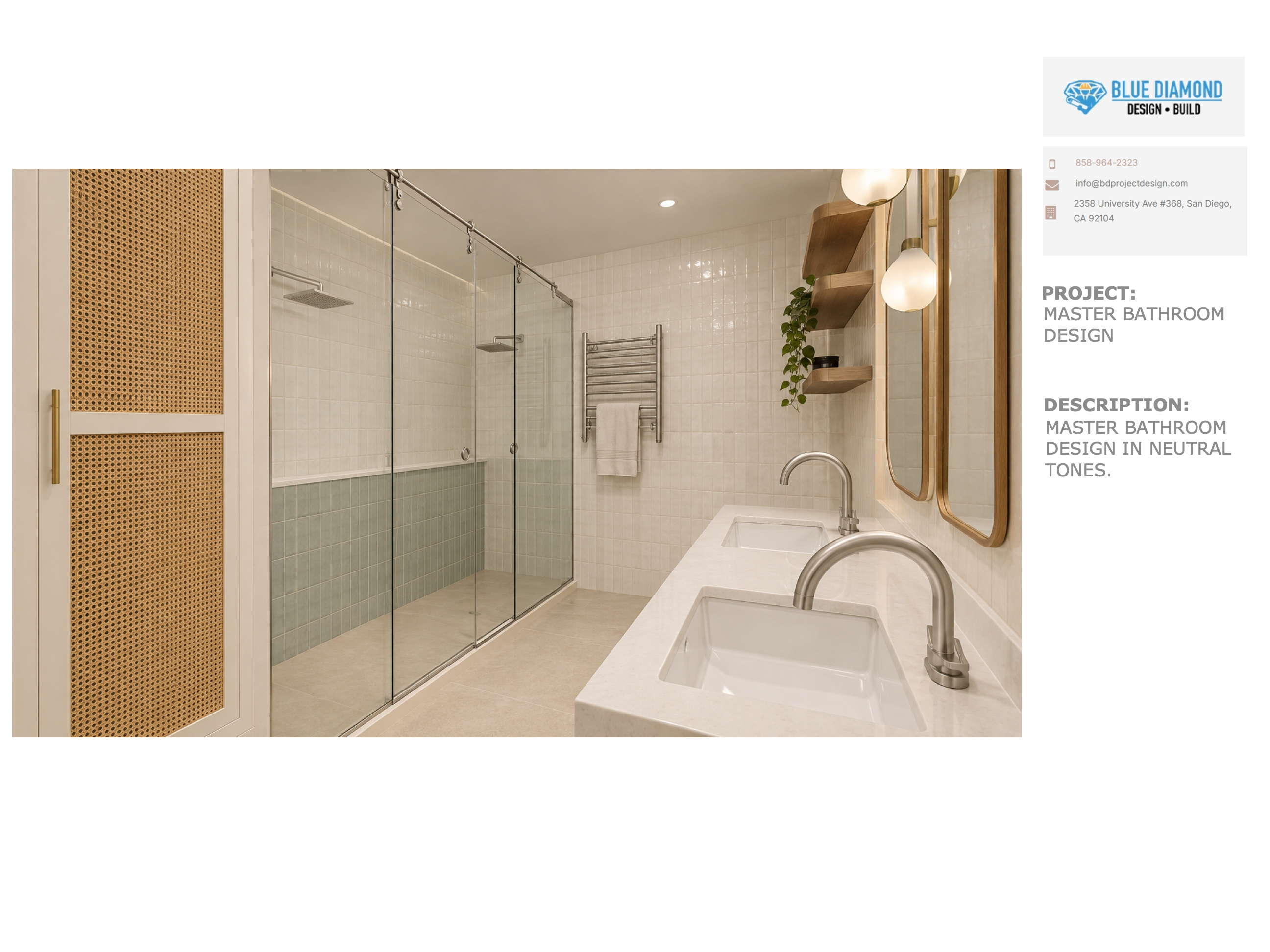 Master Bathroom Shower